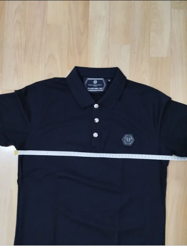 Polo Philipp Plein Negro