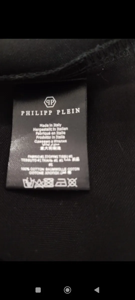 Polo Philipp Plein Negro