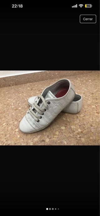 Zapatillas Carolina Herrera Blancas Talla 37