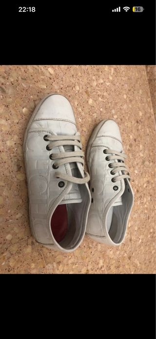 Zapatillas Carolina Herrera Blancas Talla 37