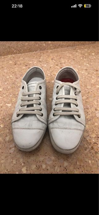 Zapatillas Carolina Herrera Blancas Talla 37