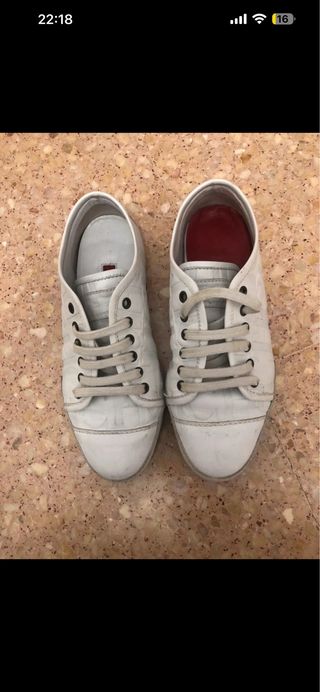 Zapatillas Carolina Herrera Blancas Talla 37