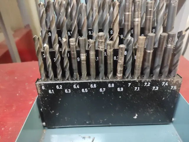 Set punte trapano HSS