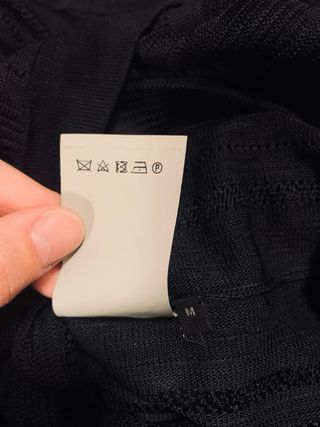 Tom Ford Felpa Pipistrello Nera Trasparente