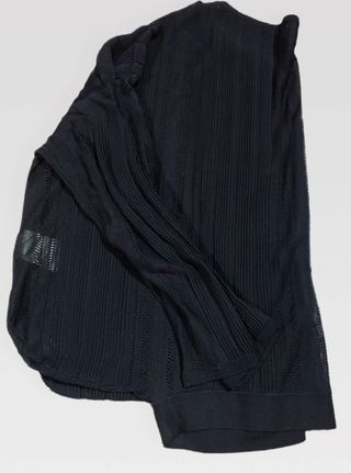 Tom Ford Felpa Pipistrello Nera Trasparente