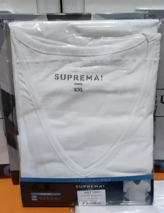 Lotto 5 T-shirt Uomo Suprema Taglia 6/XL