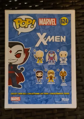 4 Funko Pop Marvel: Beast, Red Hulk, Mister Sinist