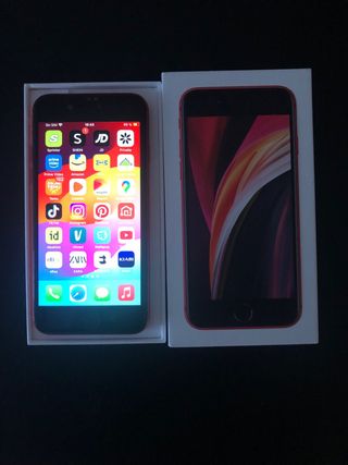 iPhone SE Rojo