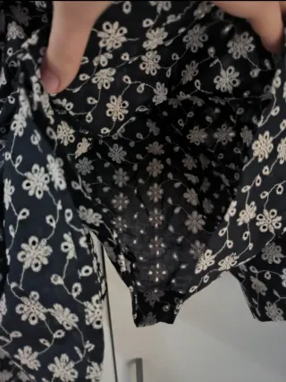 Pantalón corto Zara estampado floral 