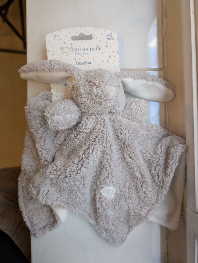 Dudú Conejito Cotton Juice Gris +0 Meses