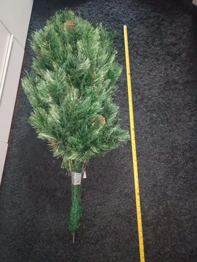 Set albero di Natale 110 cm + vaso da 100 ornamenti