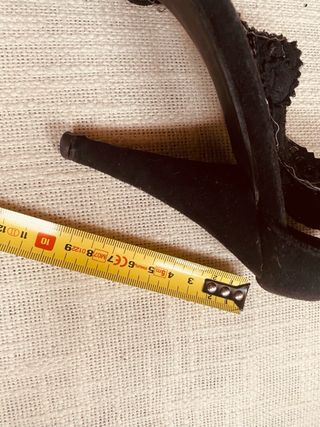 Zapatos negros con cristales + par regalo