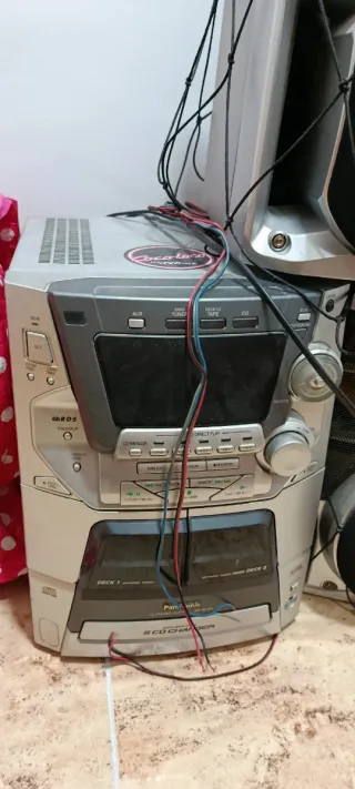 Minicadena Panasonic CD/MP3/Radio