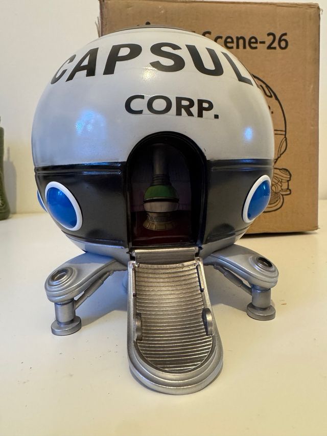 Nave Cápsula Corp. Dragon Ball Resina