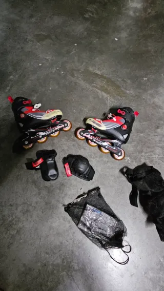 Patines en linea Oxelo 3 tallas 34-36