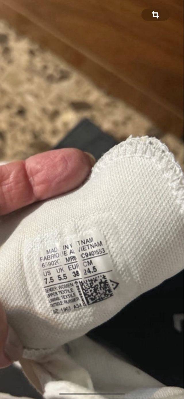 Converse Blancas Talla 38