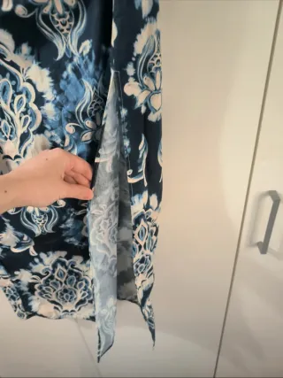 Falda Larga Zara Estampada