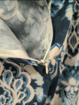 Falda Larga Zara Estampada