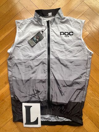 Chaleco cortavientos ciclismo.NUEVO.Talla L