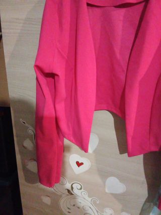 Fashion Chic Bolerino fucsia corto