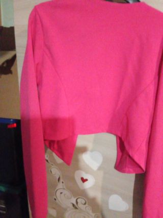 Fashion Chic Bolerino fucsia corto