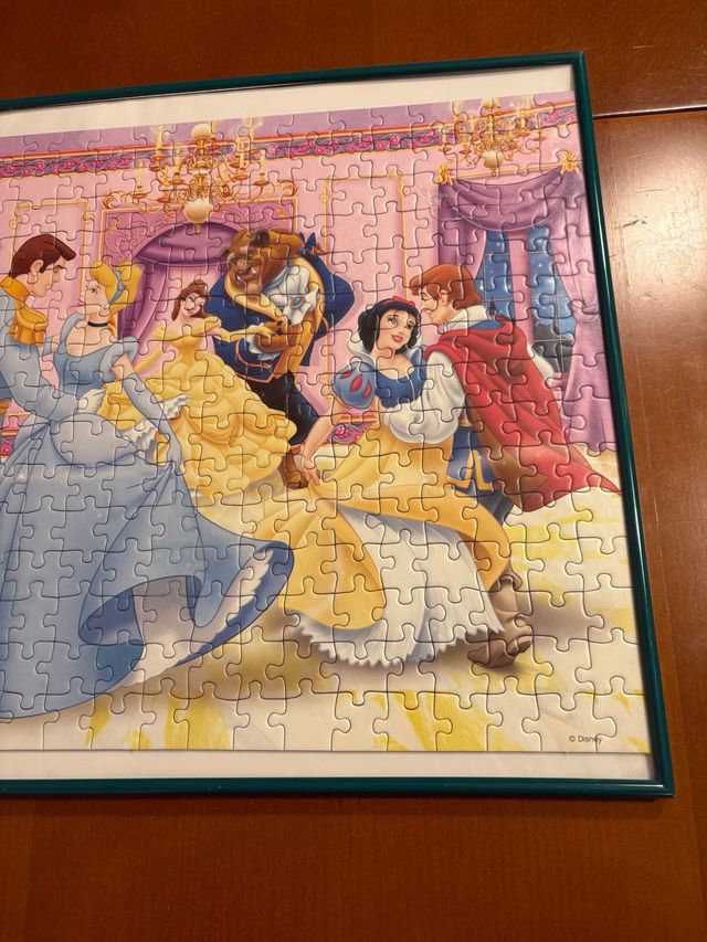 Puzzle Princesas Disney Enmarcado