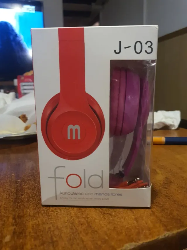 Cuffie pieghevoli M J-03