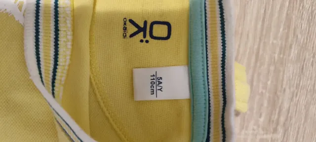 2 Camisetas Okaidi Talla 5 años (110cm)