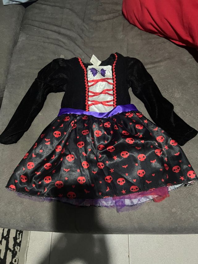Disfraz Halloween Niña Calaveras de 9 hasta 12 mes