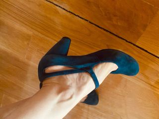 Zapatos Salvador Bachiller Azul + par regalo 