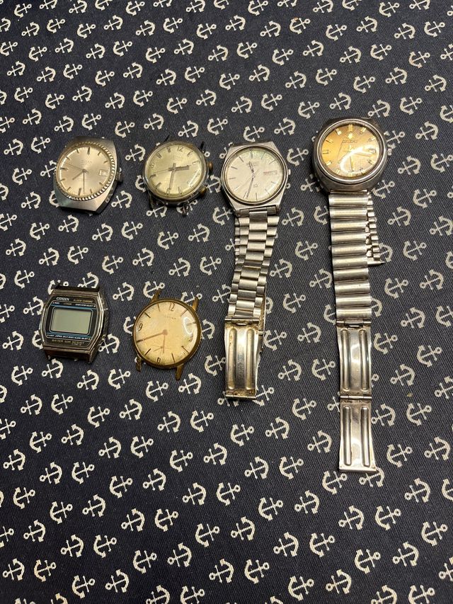 Lotto 6 orologi da uomo