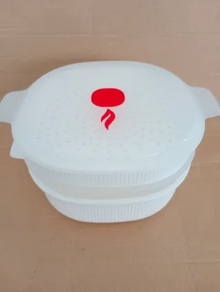 Vaporera Microondas Plástico