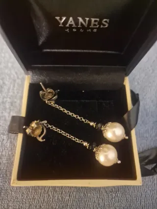 Pendientes Yanes Perlas Plata