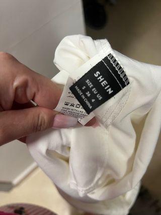 Vestido blanco talla S