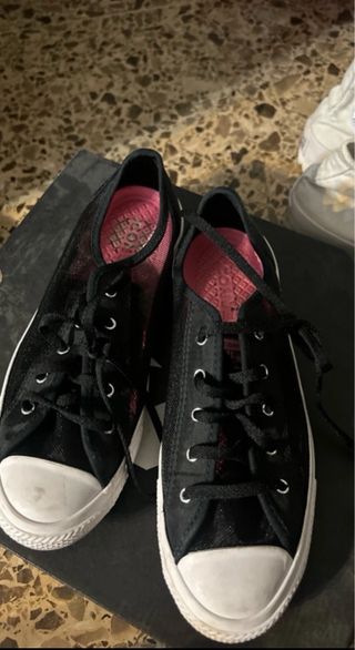 Bambas negras verano talla 38