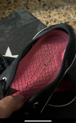 Bambas negras verano talla 38