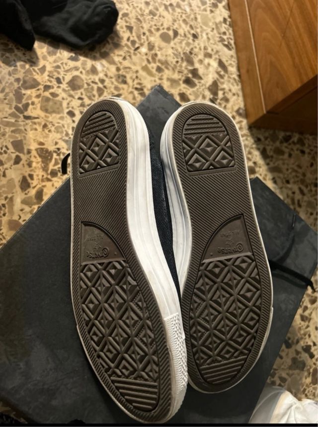 Bambas negras verano talla 38