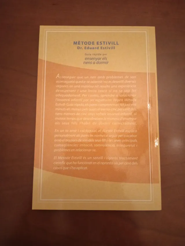 Libro Método Estivill Dr. Eduard Estivill