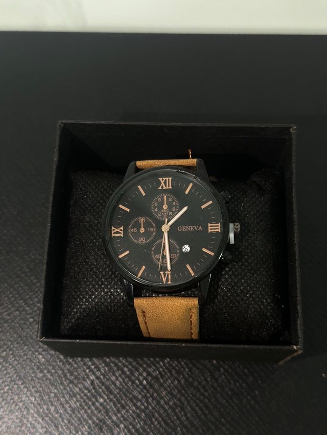Reloj de hombre elegante
