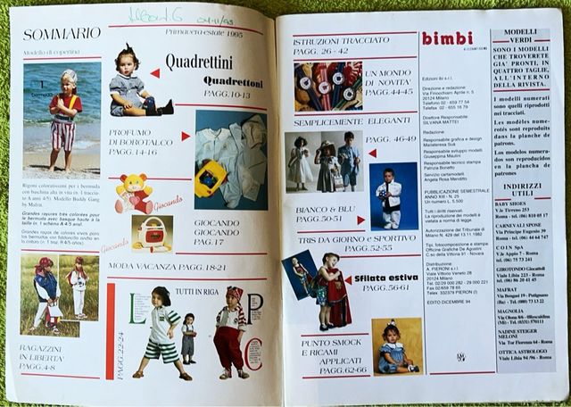 Lote de 3 revistas de costura en perfecto estado.