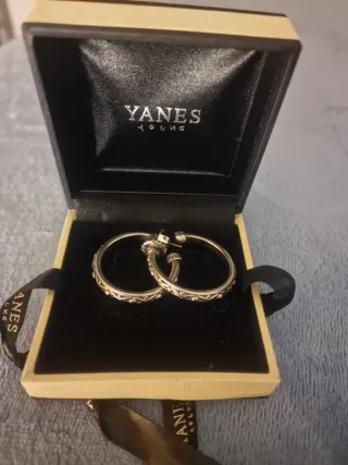 Pendientes Yanes Malpica Aro Plata