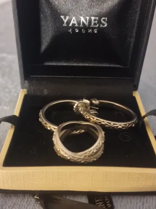 Pendientes Yanes Malpica Aro Plata
