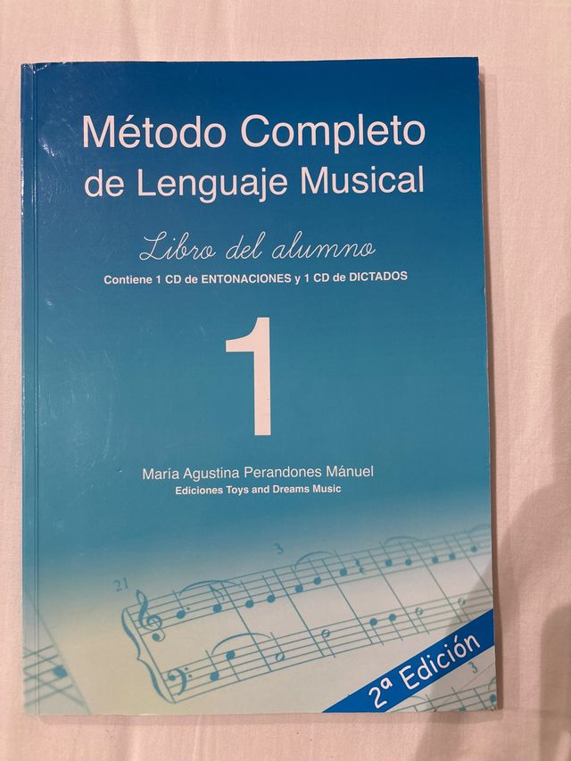 MÉTODO COMPLETO DE LENGUAJE MUSICAL 1º NIVEL LI...