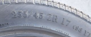 Neumáticos 255/45 R17 97Y