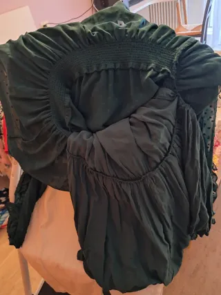 Vestido elegante niña verde. Talla 16 adolescente.