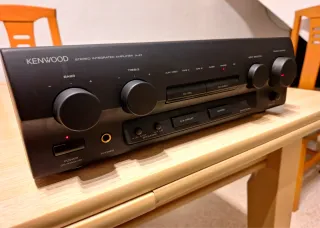 Kenwood amplificador con entrada tocadiscos!!!