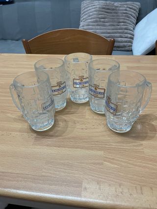 Set 5 Bicchieri Birra Karlsbrau