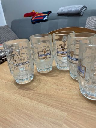 Set 5 Bicchieri Birra Karlsbrau