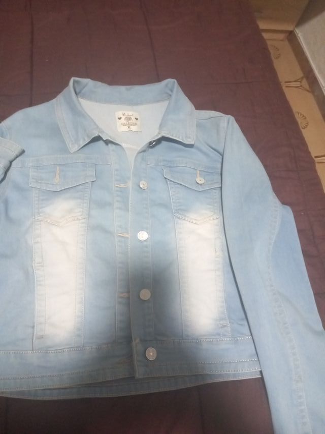 Chaqueta vaquera azul
