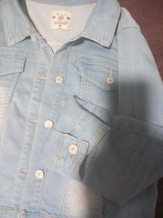 Chaqueta vaquera azul